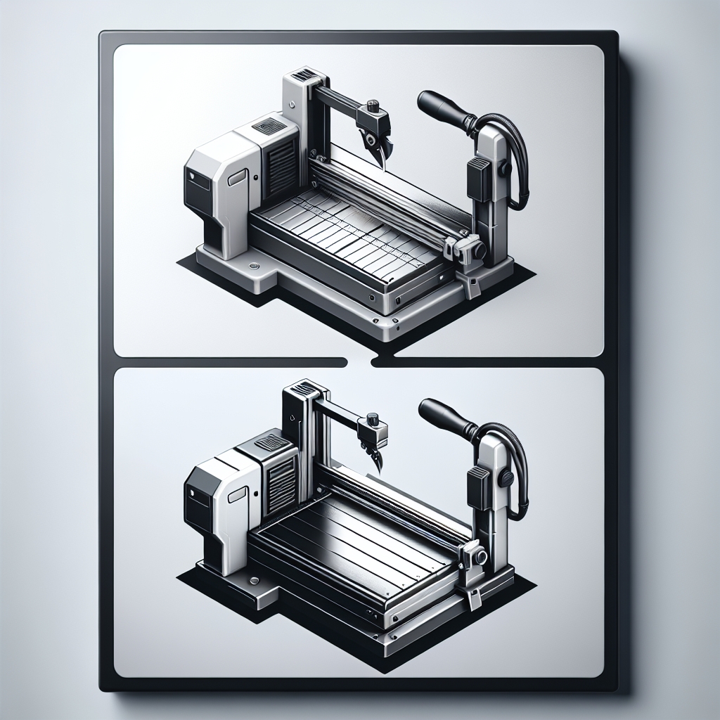 Porównanie przecinarek stacjonarnych i przenośnych.