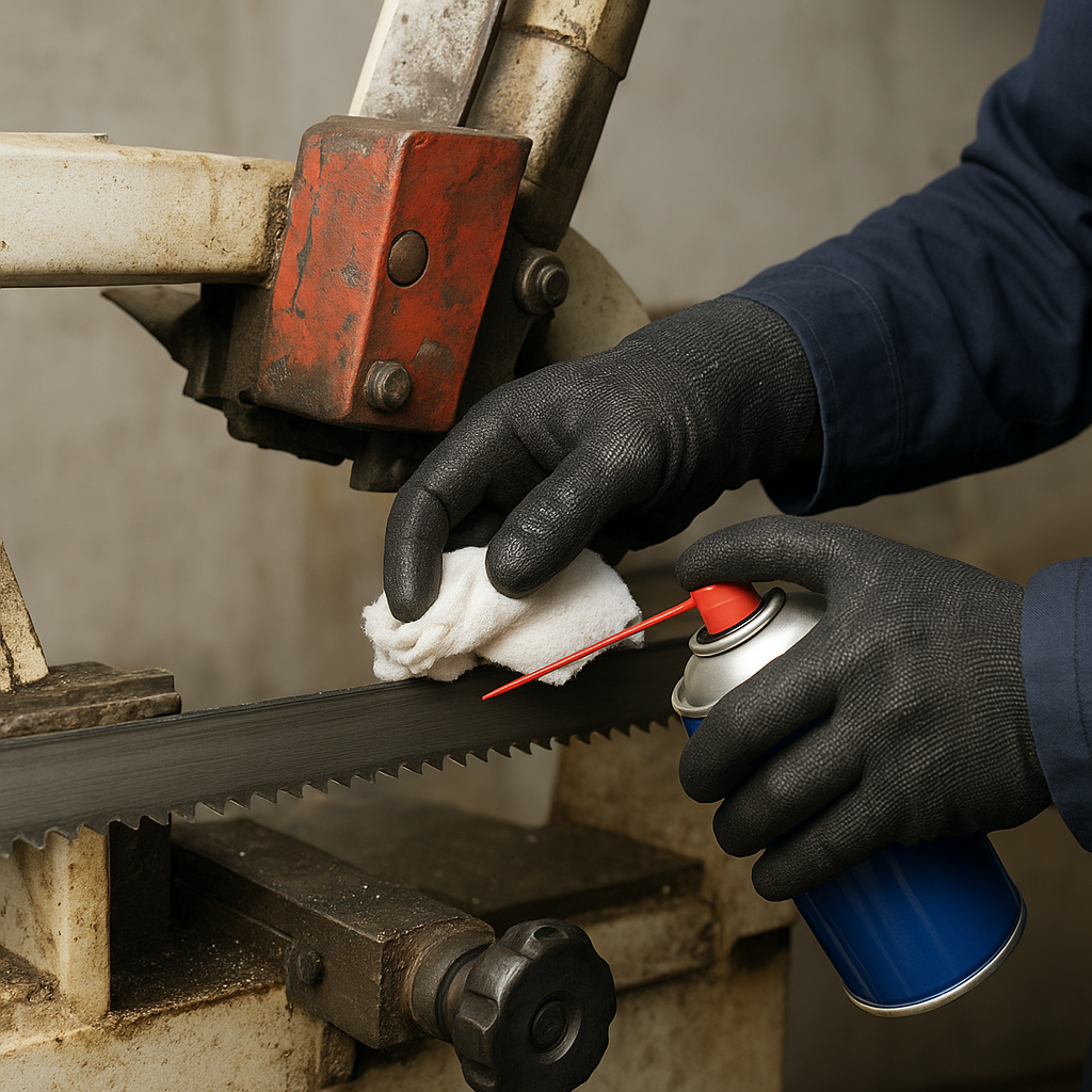 Jak czyścić i konserwować przecinarki taśmowe