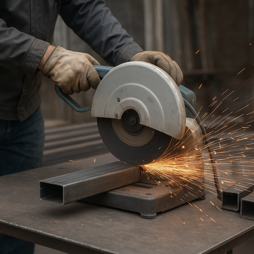 Jak dobrać przecinarkę do cięcia profili stalowych