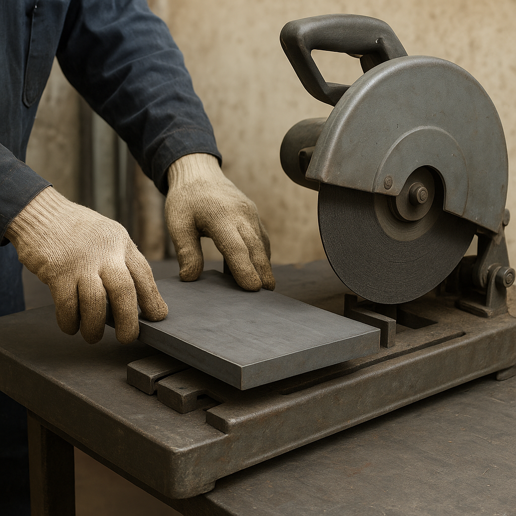 Jak przygotować materiał do cięcia przecinarką