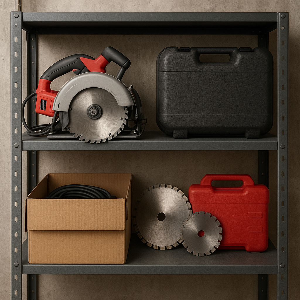 Jak poprawnie przechowywać przecinarki i akcesoria