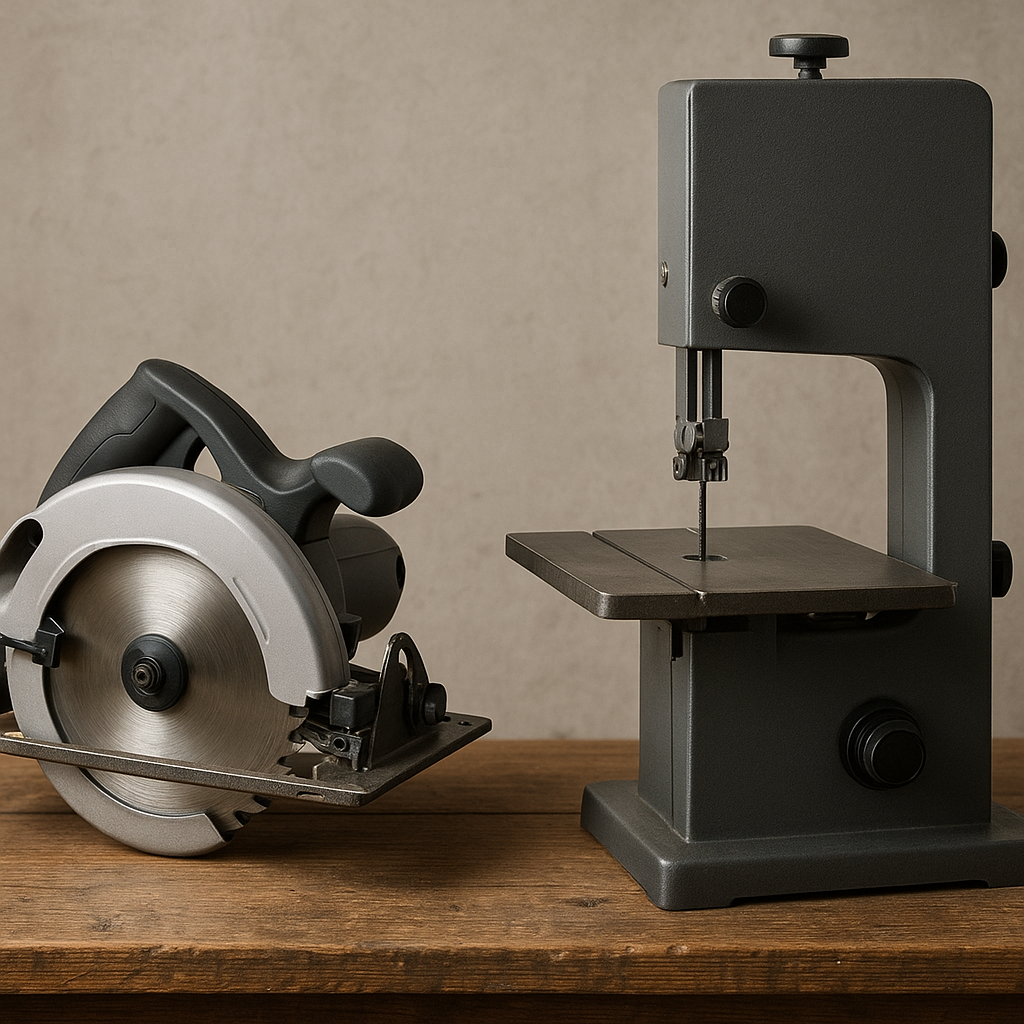 Jakie są różnice między przecinarką a piłą taśmową