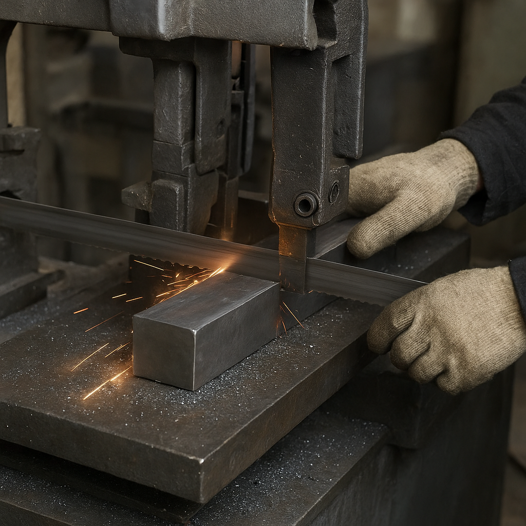 Jak przeprowadzić cięcie seryjne w przecinarce