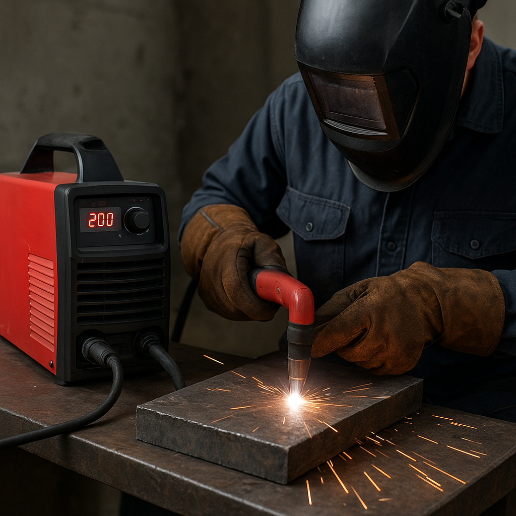 Jak ustawić przecinarkę plazmową do cięcia grubych blach