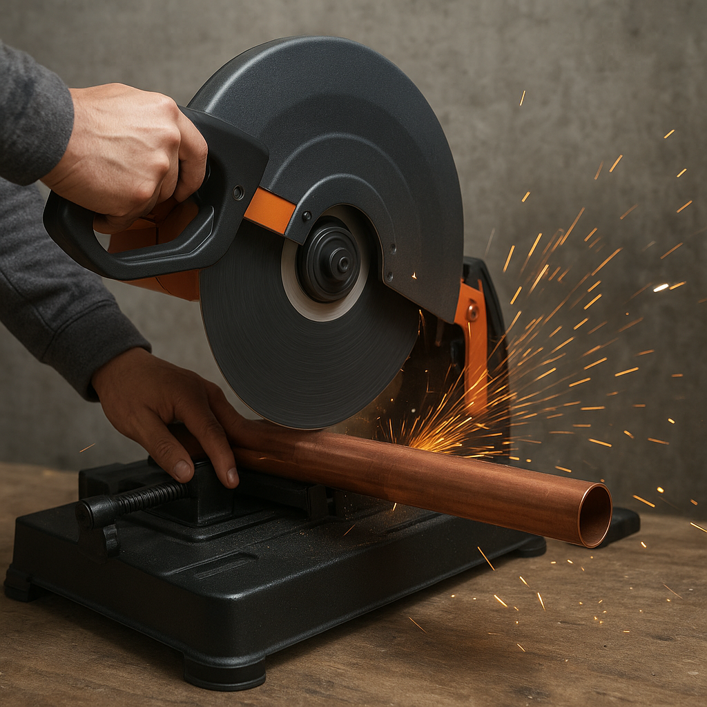 Jak dobrać przecinarkę do cięcia rur miedzianych