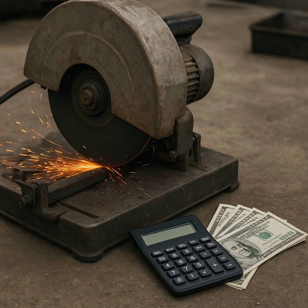 Jakie są koszty serwisu przecinarki przemysłowej