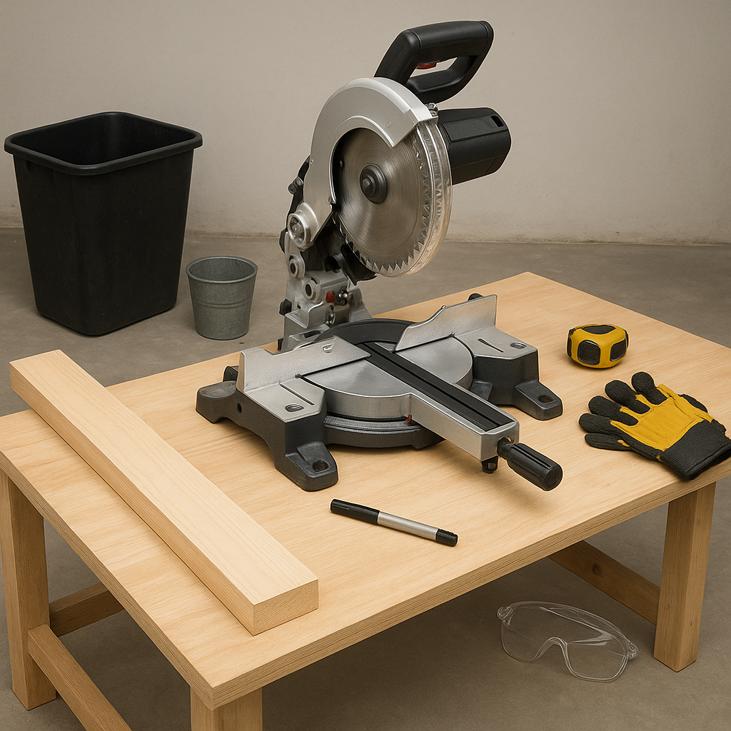 Jak przygotować stanowisko pracy z przecinarką