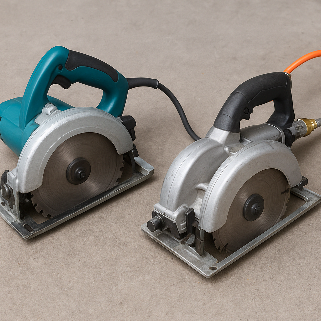 Jakie są różnice w przecinarkach elektrycznych i pneumatycznych