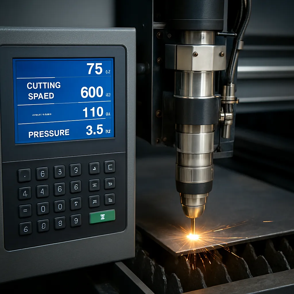 Jak ustawić parametry cięcia w przecinarce CNC