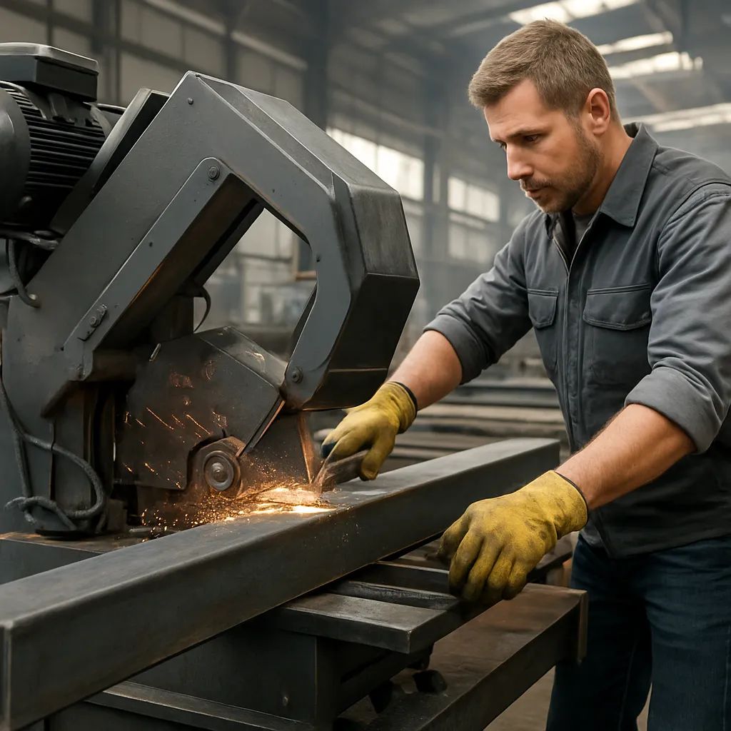 Jak wybrać przecinarkę do produkcji konstrukcji stalowych