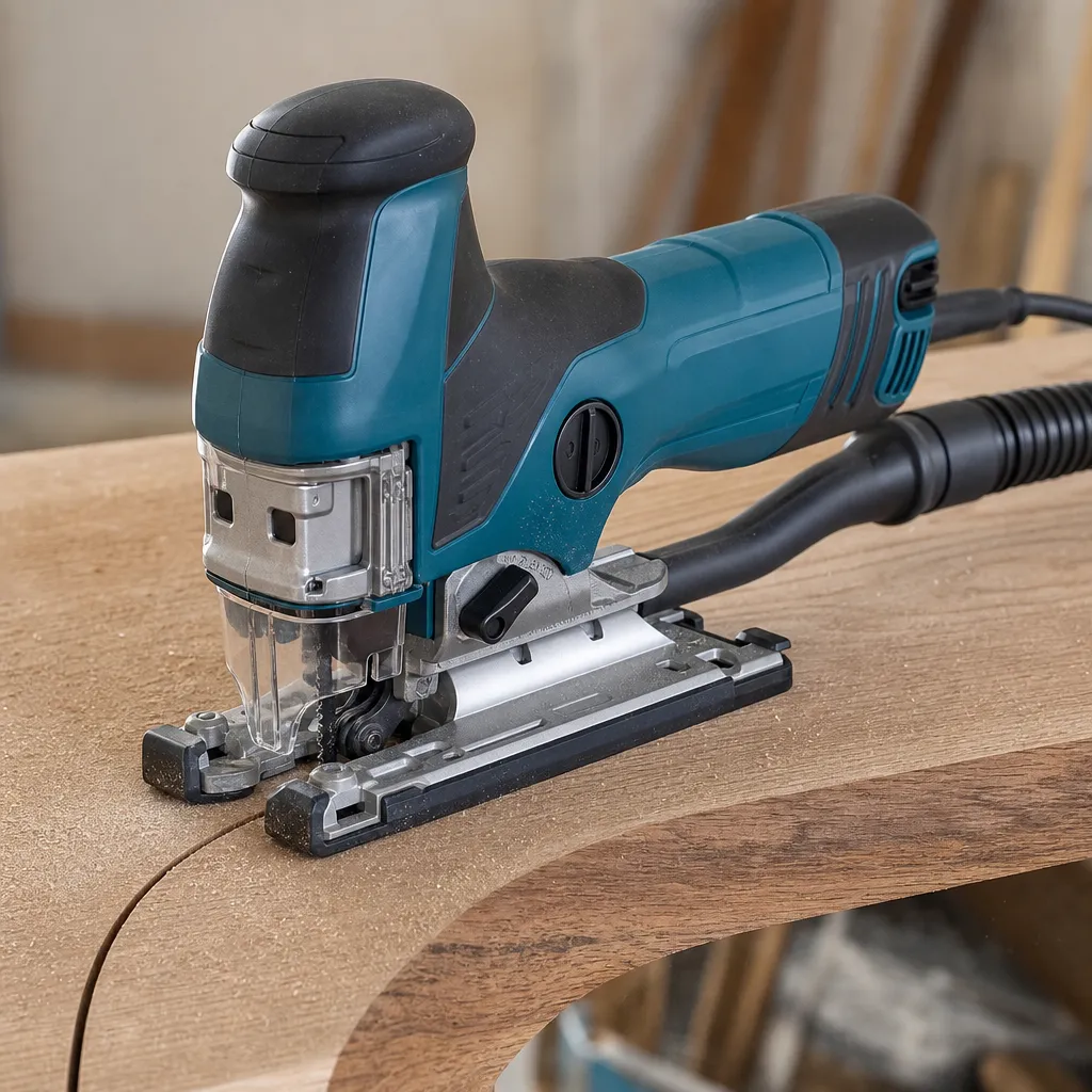 Makita 4351FCT – wyrzynarka z podcinaniem